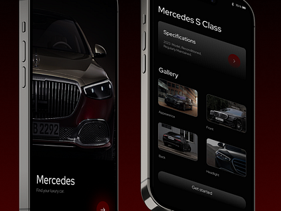 Maybach app design amg branding car design graphic design maybach mercedes mercedesbenz ui uiesign uiuxdesign ux webdesign