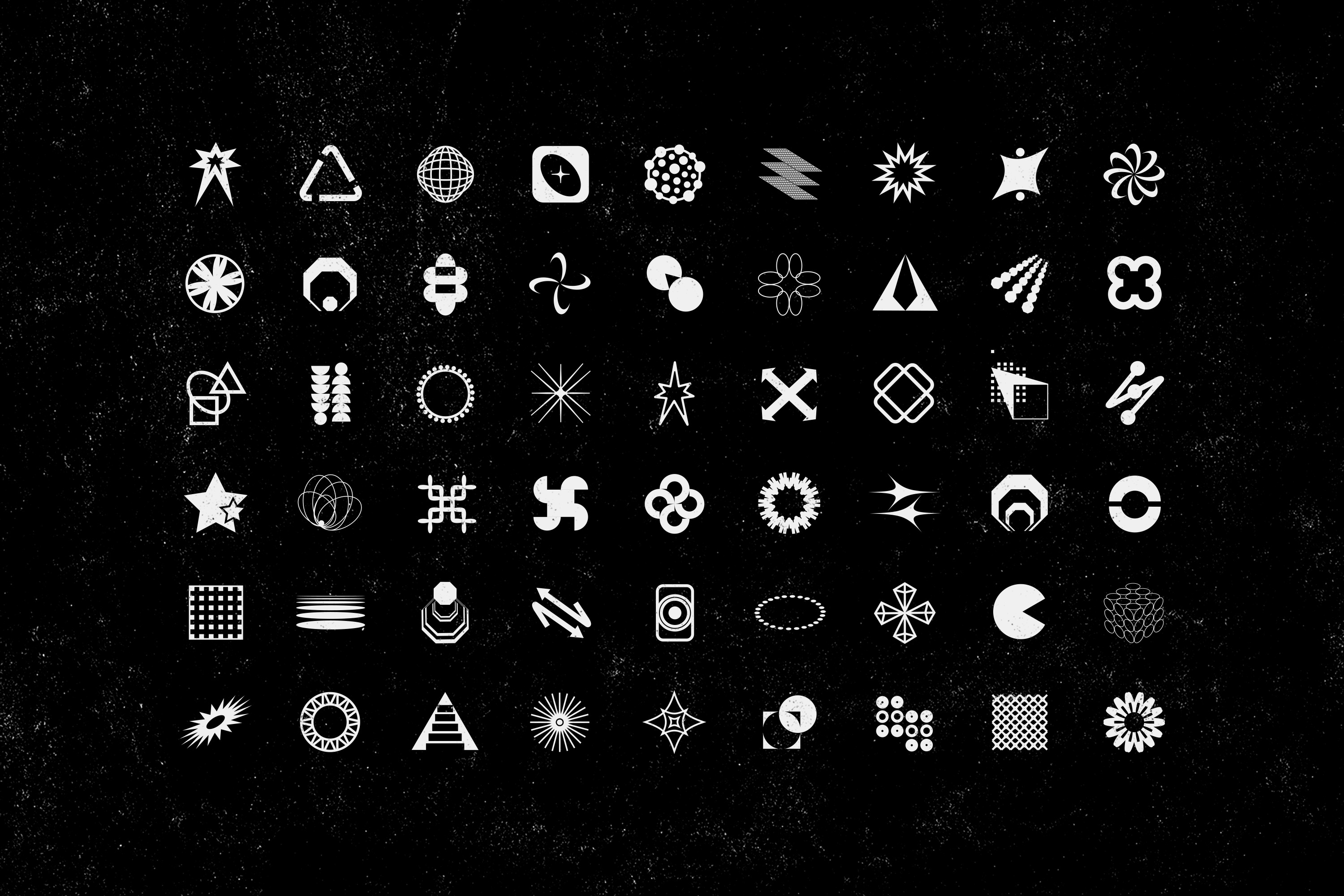 324 Abstract Shapes Set by Pixelbuddha on Dribbble