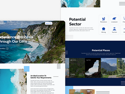 Eye of Indonesia Web Design eye homepage indonesia landing page landing page inspiration tourism ui ui design ui inspiration uiux design web web design web development website website development website inspiration