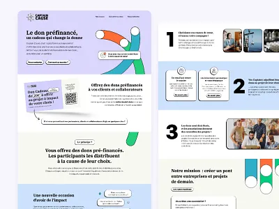 Ui design landing page