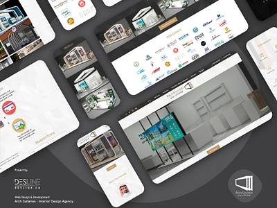 Interior Architecture Website Design – Arch Galleries arabic website architect architectural website architecture website company website design designer elementor elementor pro interior architecture interior website online portfolio portfolio website studio web design ui web design website website design wordpress