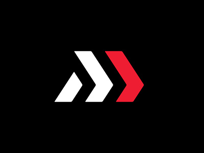 Mobachim - Logo Design arrows branding clean design distribution graphic design letter m logo