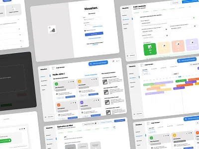 Ux wireframe plateforme Saas