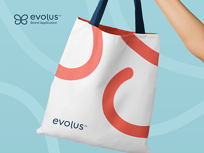 EVOLUS: Brand application advertising panels beauty industry billboards brand brand identity branding collaterals cosmetics delivery van dtailstudio grocery bag guidelines hair ties identity logo logo design logotype sports bottle visual identity wellness