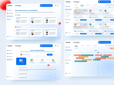 Ui design plateforme SaaS