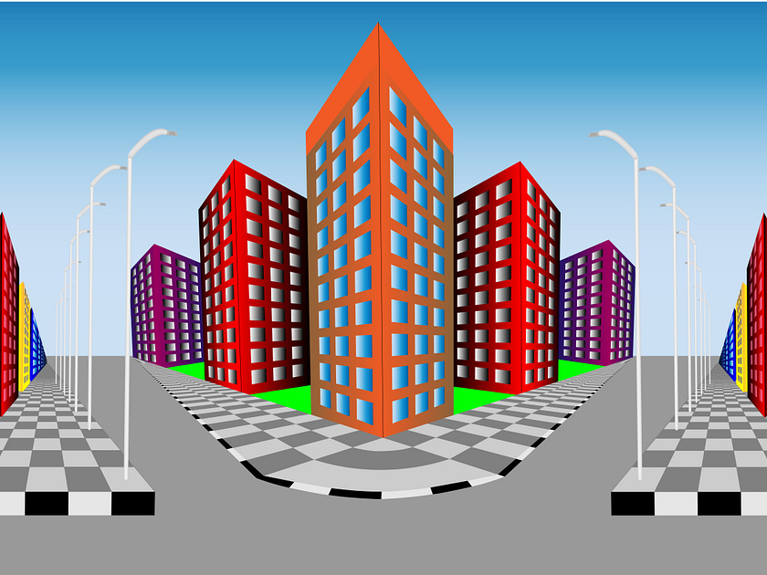 Light Column Street designs, themes, templates and downloadable graphic