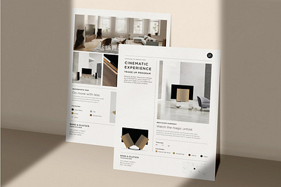 Bang & Olufsen Home Integration graphic design web design