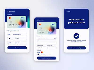 Daily UI #002 – Credit Card Checkout app card challange checkout dailyui graphic design ui