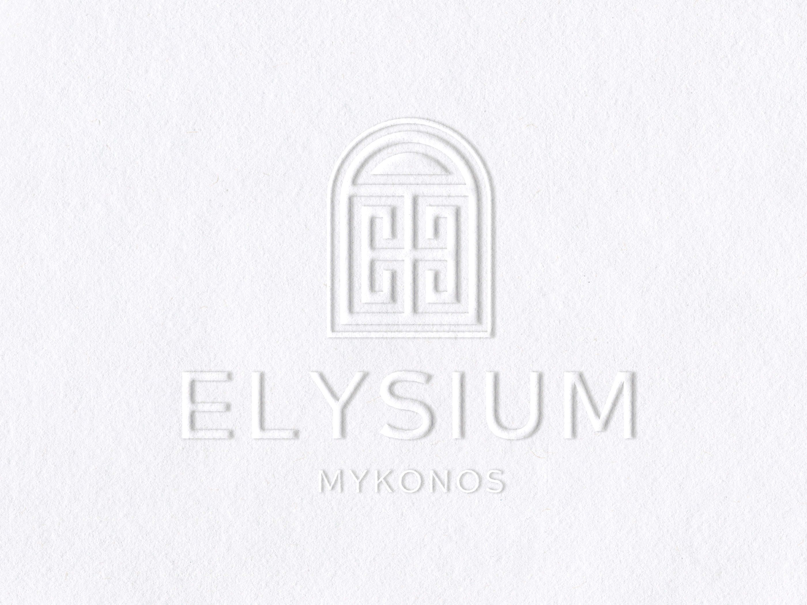 Brand Identity Design - Elysium Hotel adobe illustrator adobe photoshop brand design branding design digital marketing graphic design logo