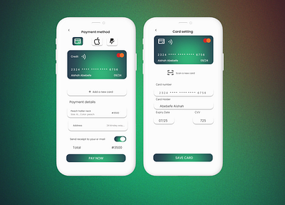 CREDIT CARD CHECKOUT UI dailyui design illustration ui ux