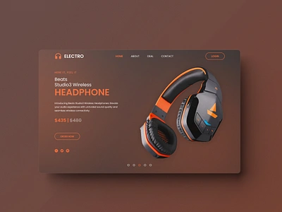 LANDING PAGE - DAILY UI #003 creativedesign daily design dailyui designchallenge designpractice landingpage uidesign uiinspiration uiux userinterface webdesign