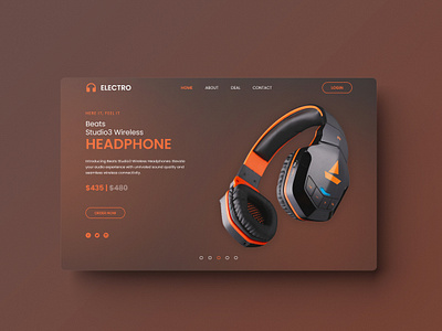 LANDING PAGE - DAILY UI #003 creativedesign daily design dailyui designchallenge designpractice landingpage uidesign uiinspiration uiux userinterface webdesign