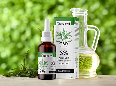 CBD Label Design product packaging box design