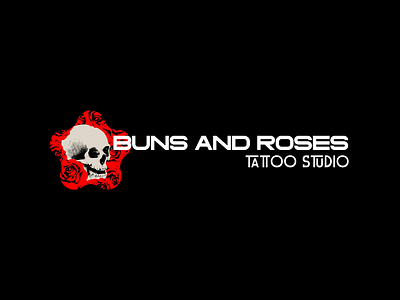Branding for Buns And Roses branding design flat graphic design logo min minimal