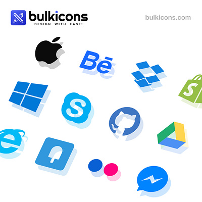 Brand and logos animation besticons bulkicons design gradient icons graphic design icons illustration logo ui