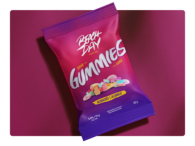 Packaging Design for Sour Gummies branding graphic design packaging packagingdesign