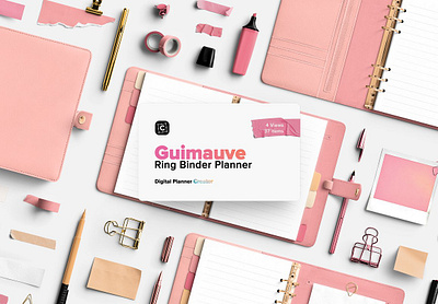 Guimauve - Digital Planner Creator color editable