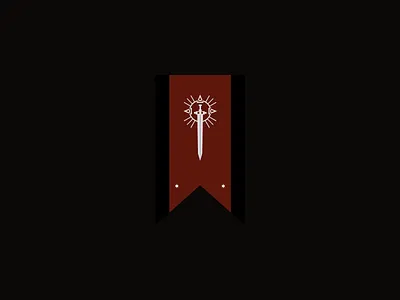 Banner of the Sword branding graphic design illustration logo logotype typography