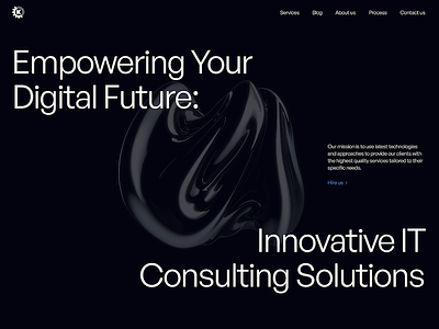 Konselit Website Exploration agency animated hero animated website animation clean design clean web design clean website company consulting consulting hero digital agency digital future it agency it company it hero it website motion graphics ui design ux design web design