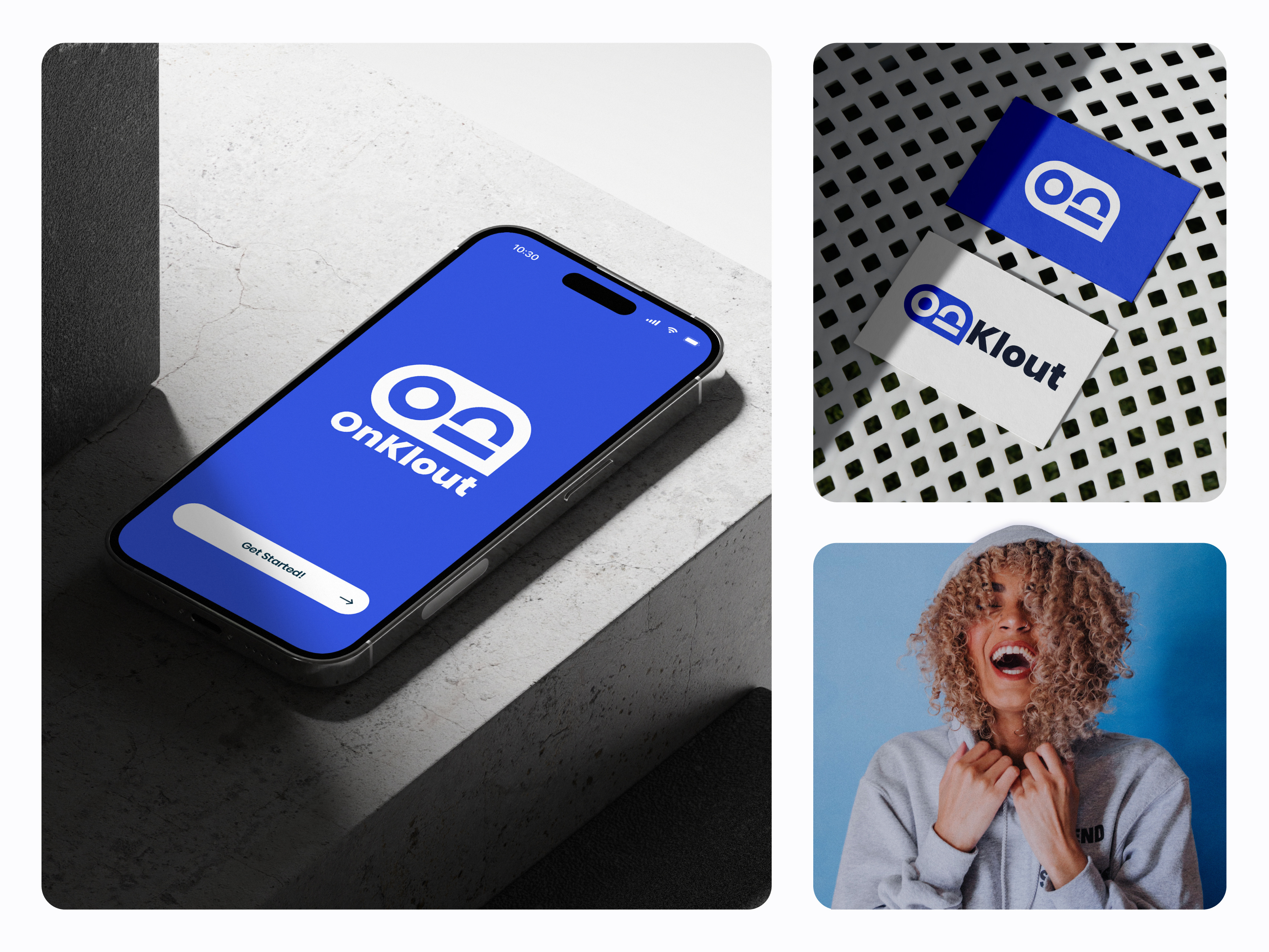 OnKlout | Logo and Brand Design app logo brand branding bubble chat canada logo chat logo communication logo design design process fun logo graphic design logo logo monogram logotype minimalist logo moodboard network logo on monogram playful logo tech logo