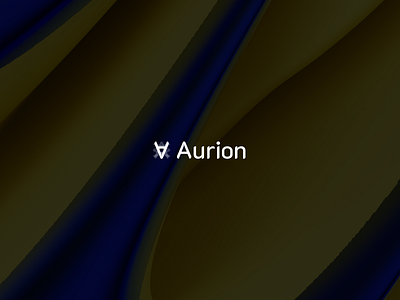 Aurion logo branding design graphic design illustration logo typography vector