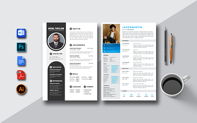 Revamp Your Resume, Ignite Your Career: Stand Out! aesthetic branding career design graphic design illustration logo ui ux vector