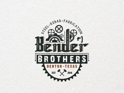 Bender Brothers Branding active apparel bolt branding brothers construction design energy grid icon identity instagram logo merch pattern poster run social type ui