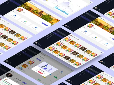 Web App for Creative Artist - UX/UI Design branding clean design header illustration logo sketch ui uiux uxdesign