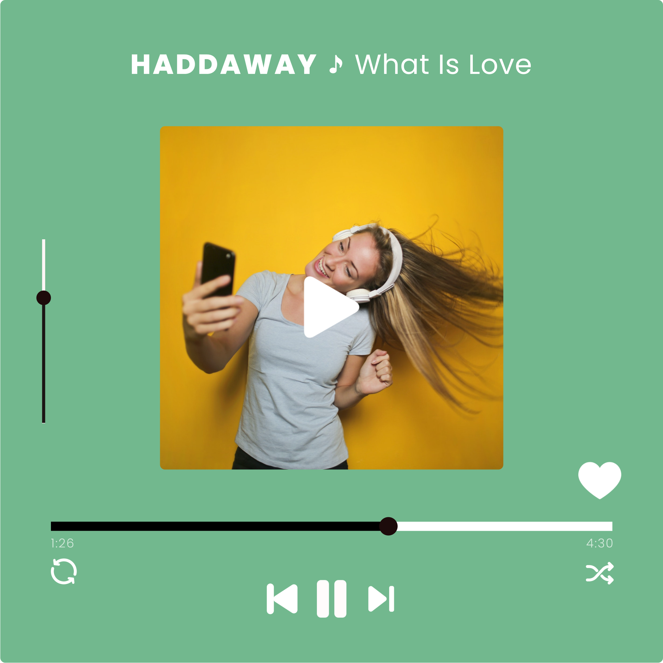 #DailyUI 009 challenge Music Player dailyui design figma landing page responsive ui ux web design website