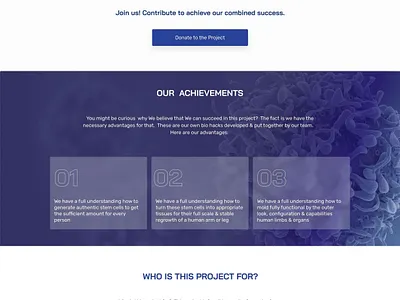 Landidng Page "Biosis" design figma logo ui ux webdesign website