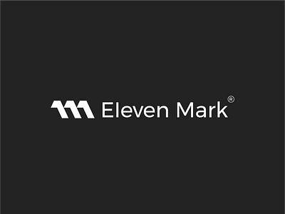 Eleven Mark Logo Brand Identity Design 11 logo best logo brand identity brand logo branding construction logo creative logo design eleven logo graphic design grid logo logo logo creation logo design logo designer logo idea logo inspiration m logo number logo top logo