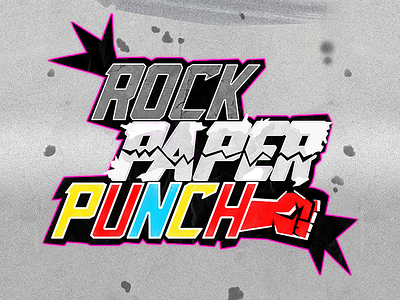 Rock Paper Punch! Logo and Banner rockpaperpunch! sf6 street fighter 6