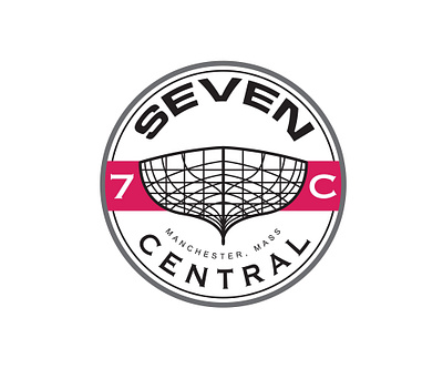 Seven Central - Retro Logo Design abstract logo