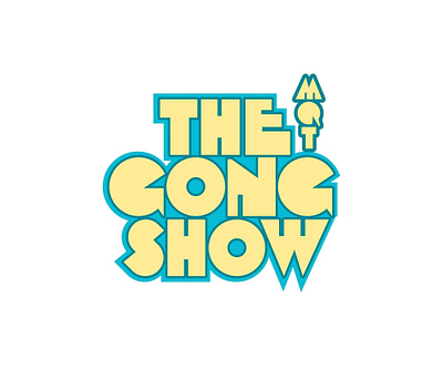 The Gong Show - Retro Logo Design abstract logo