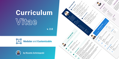 Curriculum Vitae curriculum figma job resume template