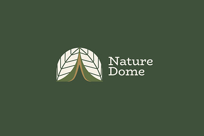 Nature Dome brand brandbook branding design graphic design illustration logo pattern vector