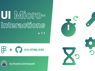 UI Microinteractions animation figma microinteraction ui