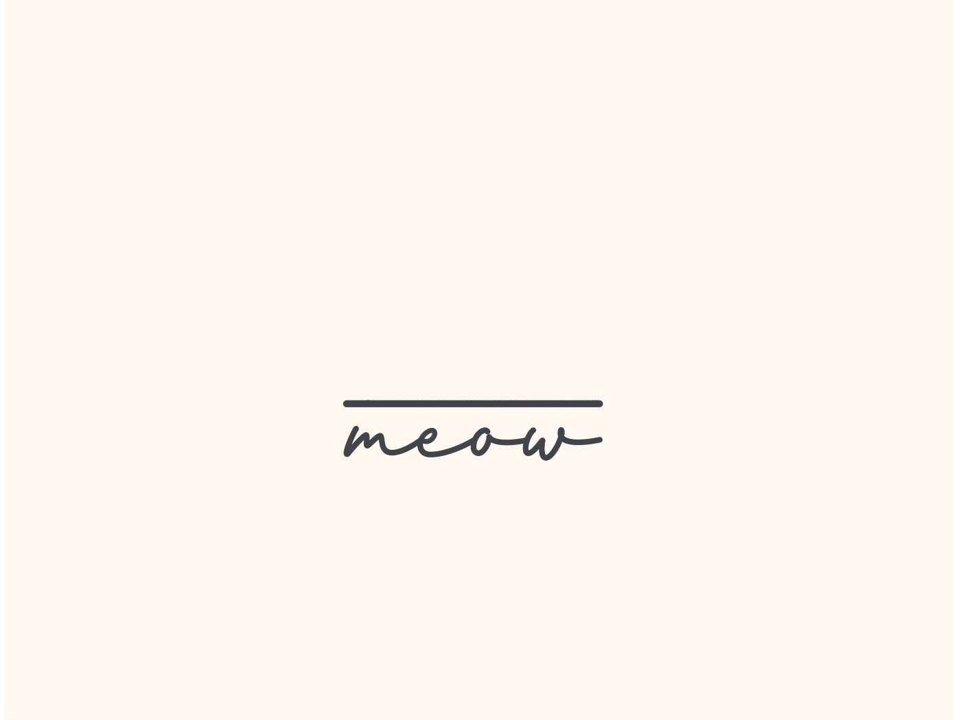 Meow Studio - Brand Identity Design branding design graphic design illustration logo logodesign vector