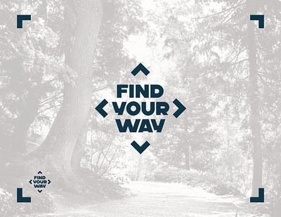 Find Your Way Logo arrow compass direction logo way