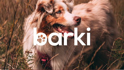 Barki Logo & Visual Identity bottle branding design dog dog food graphic design logo pet typography visual identity
