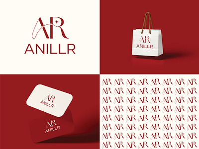 ANILLR Logo Design 3d animation branding design graphic design illustration jewerly letter mark logo logo mark modern logo motion graphics trypography typography ui ux vector