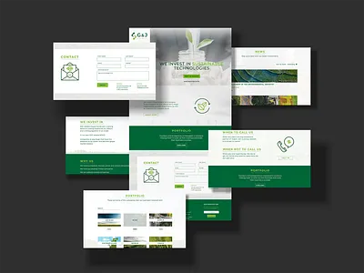 G&J Website branding design graphic design investment group logo ognen trpeski trpeski design trpeskidesign ui web web design website