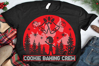 Cookie baking crew christmas mug design