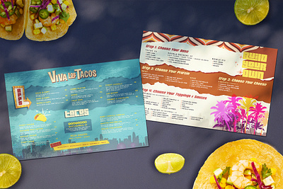 Taco Restaurant Menu Mockup adobe illustrator adobe indesign design graphic design menu menu design menu mockup mexican food menu mockup restaurant
