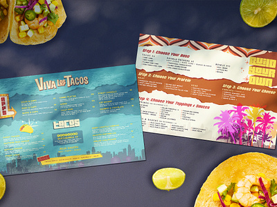 Taco Restaurant Menu Mockup adobe illustrator adobe indesign design graphic design menu menu design menu mockup mexican food menu mockup restaurant