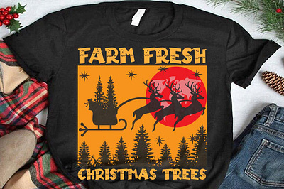 Farm fresh Christmas trees christmas mug design