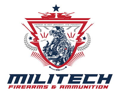 Militech Logo branding design graphic design graphicdesign illustration logo typography vector