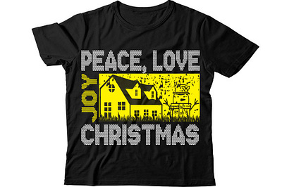 Peace love joy christmas christmas mug design