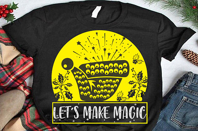 Let's make magic christmas mug design