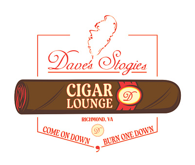 Dave's Stogies branding design graphic design logo vector